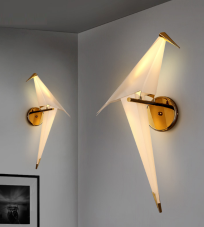 Origami Paper LED Wall Lamp